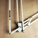 Dutch industrial drawing or architect's table witch lamp from rotanex-pool, 1950s