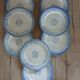8 old Digoin and Sarreguemines dinner plates