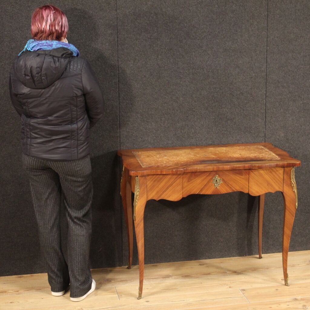 French Louis XV style writing desk from 20th century