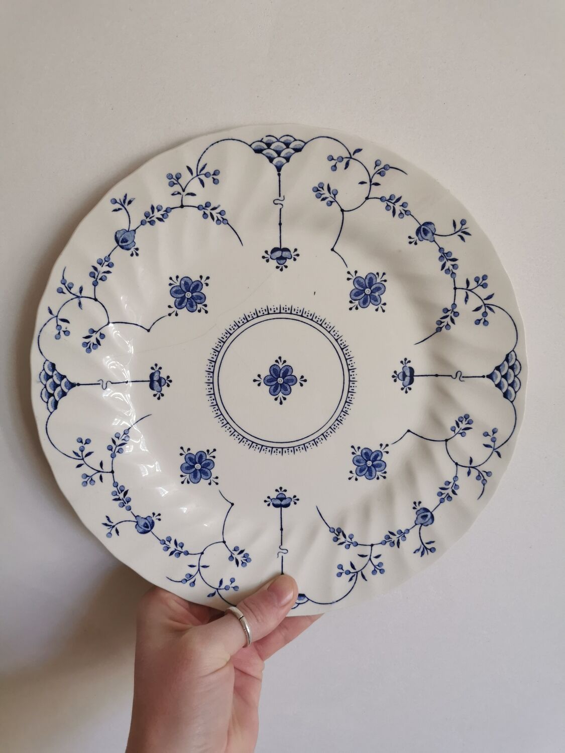 Assiettes plates vintage Myott Finlandia