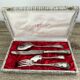 Coffret écrin 4 couverts Cailar Bayard métal argenté poinçons