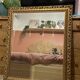 Exceptional antique large mirror in Louis XV style – Openwork gilded frame