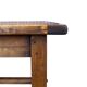 Table de ferme en bois massif - bois pommier sauvage