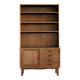 vintage bookcase | cupboard | brutalist | 60s | Danish