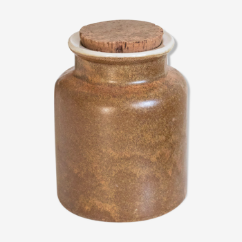 Ancient sandstone mustard pot