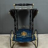 Service trolley in marquetry from Sorente, Italy – 1960