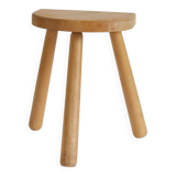 Tripod stool in light wood