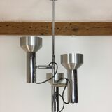 3-spot airy hanging 70s chrome metal