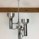 3-spot airy hanging 70s chrome metal