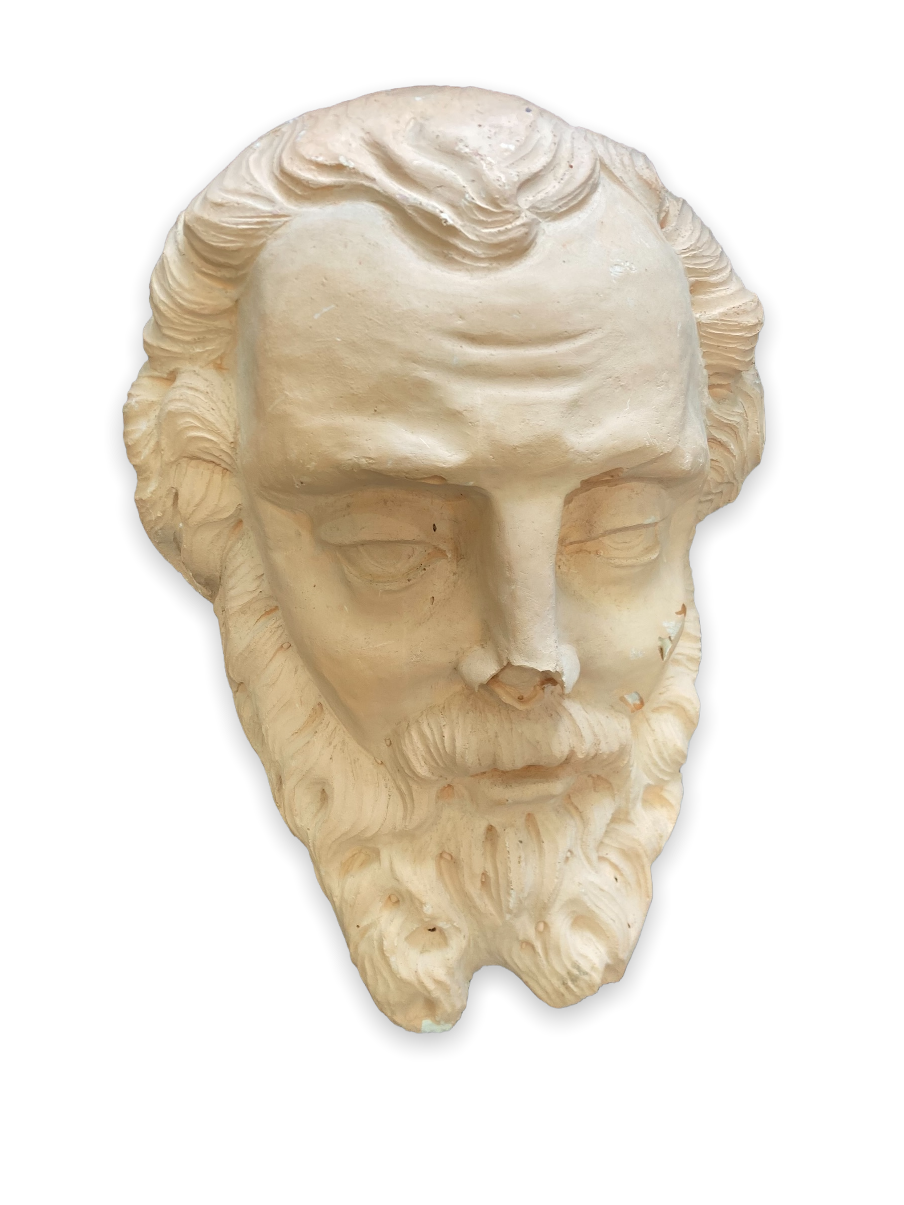 Antique style plaster head