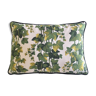 Cushion in old canvas Romanex 50s Ivy decor 40x60cm