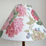 Pink Hydrangea Lampshade