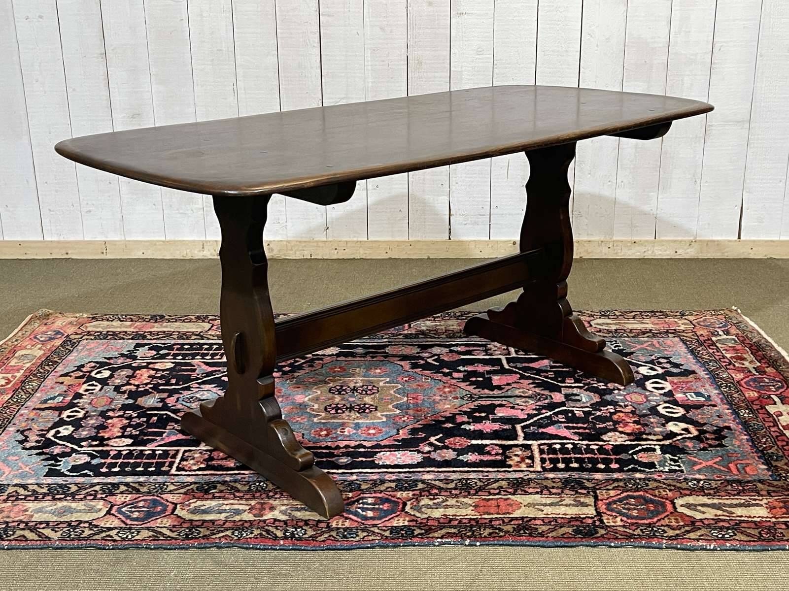 Ercol table in elm from the 1970s