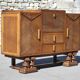 Art Deco sideboard, art deco wooden sideboard, wooden furniture, storage furniture