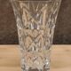 Vase en verre ciselé