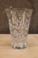 Vase en verre ciselé