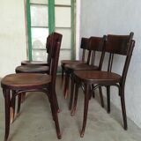 6 Baumann bistro chairs