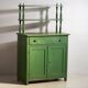 Antique emerald green kitchen cabinet (circa 1920)