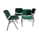 Set of 4 chairs DSC 106 design Giancarlo Piretti for Castelli