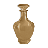 Carafe Art déco en verre à reflets dorés