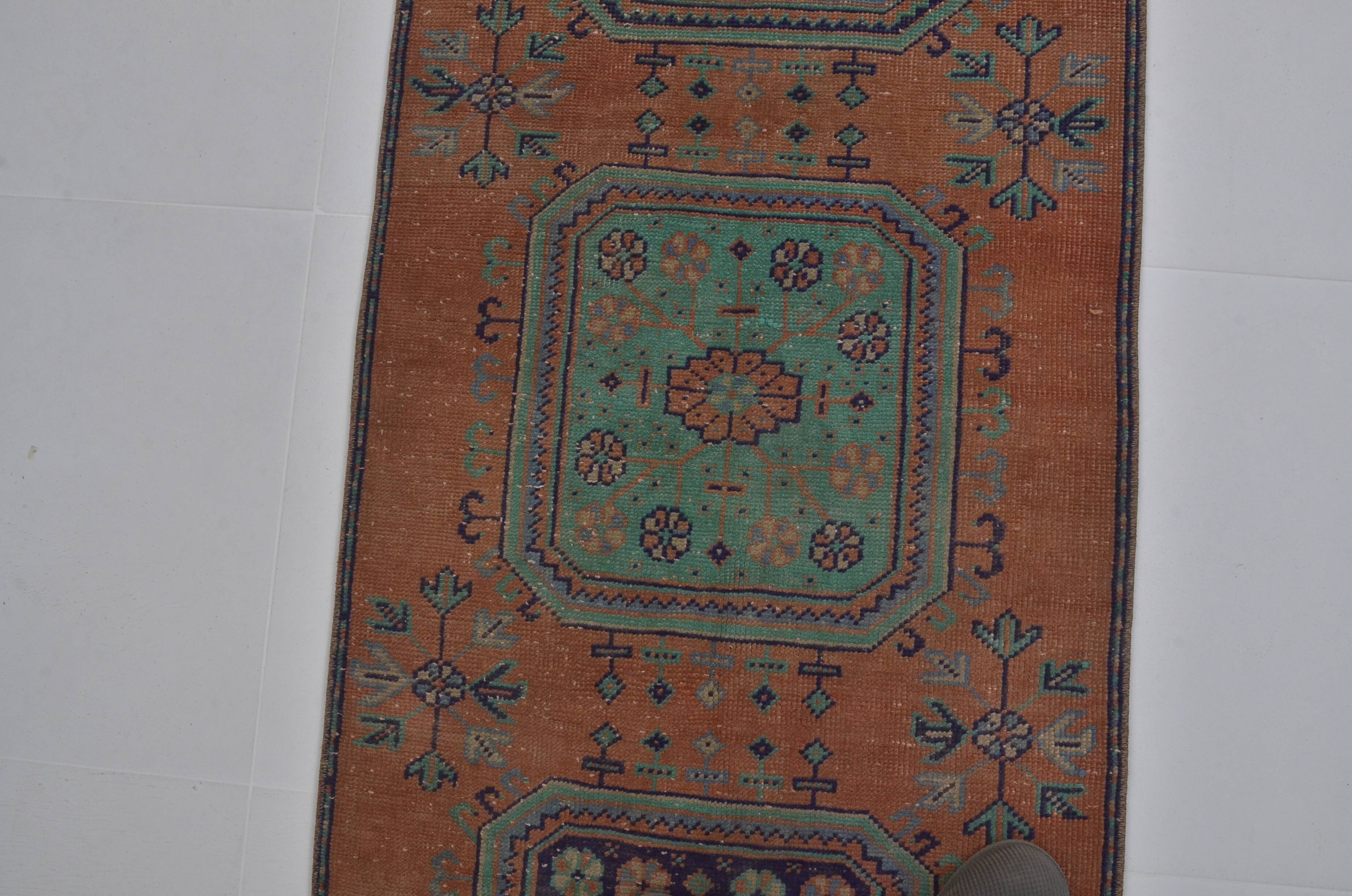 Oushak Anatolian Antique Runner sku2472