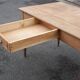 Table bois art déco