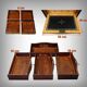 Secretary in precious wood marquetry, Napoleonic III period – Mid 19th century
