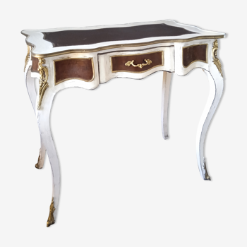 Patinated desk Louis XV style