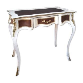 Patinated desk Louis XV style