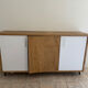 3-door solid oak sideboard