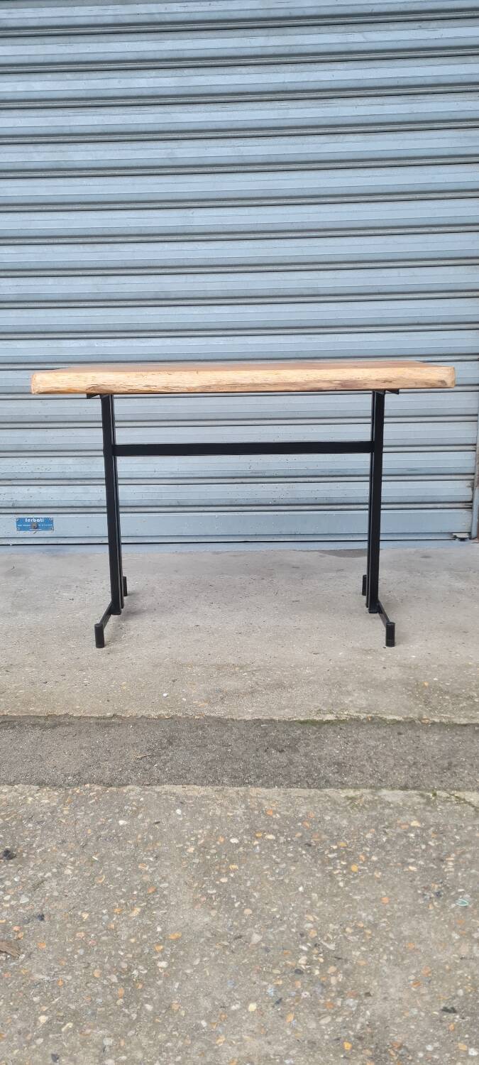 Wooden and metal table 1960