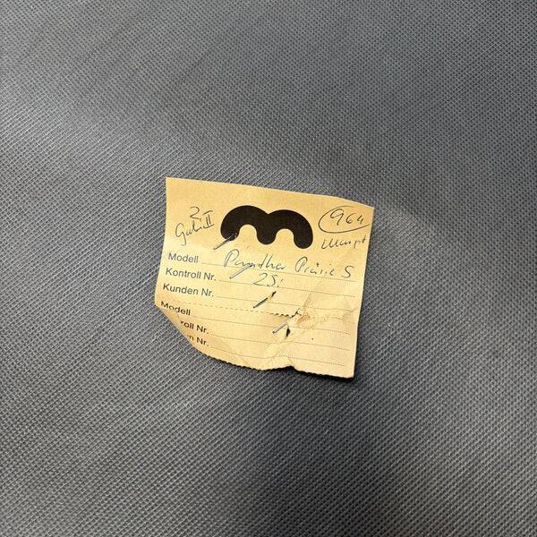 Canapé-lit en cuir vintage, années 1970