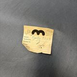 Canapé-lit en cuir vintage, années 1970