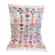 Handmade wool Berber rug – Colourful bohemian Moroccan kilim