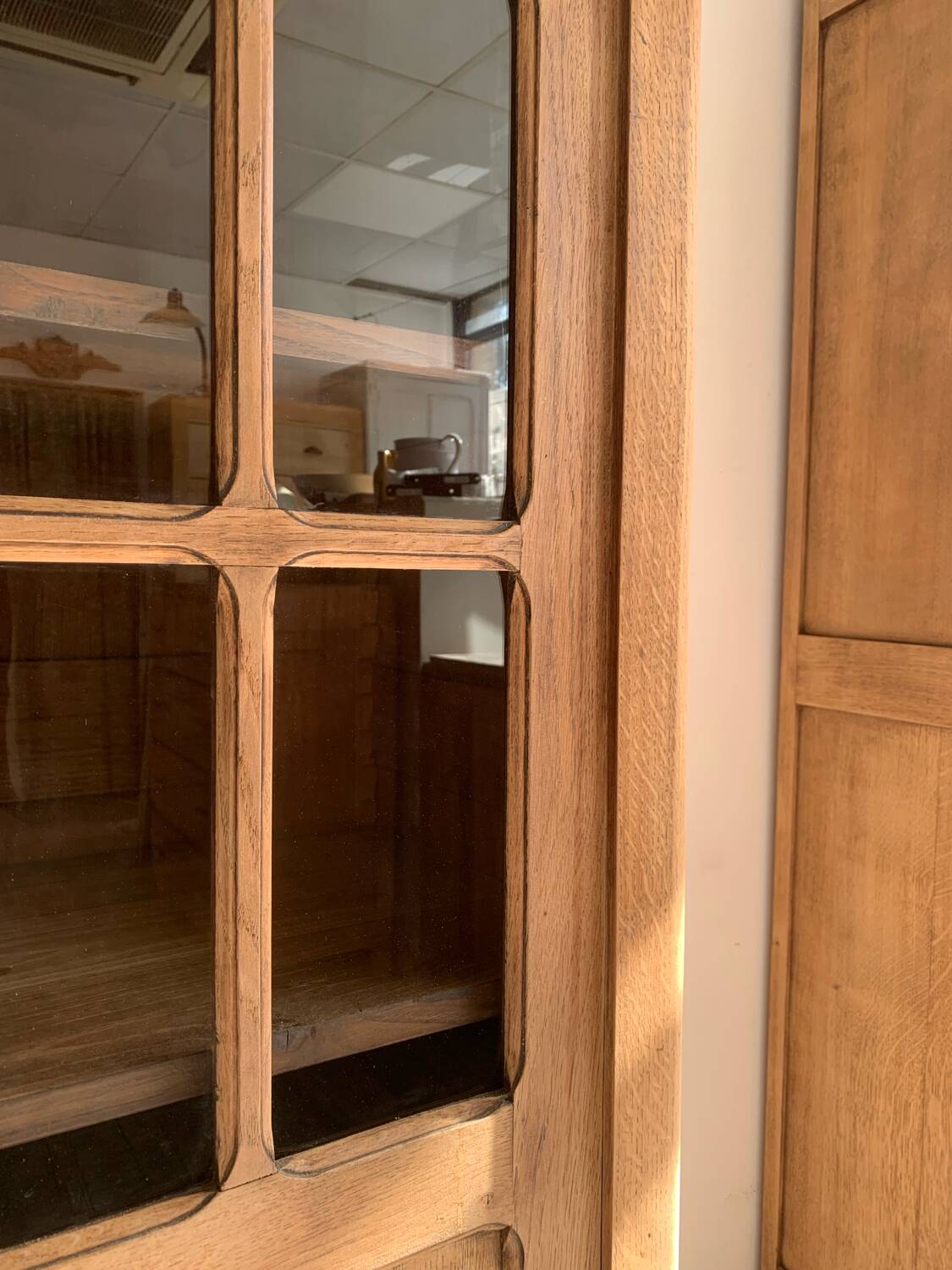 Parisian glass cabinet