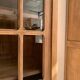 Parisian glass cabinet