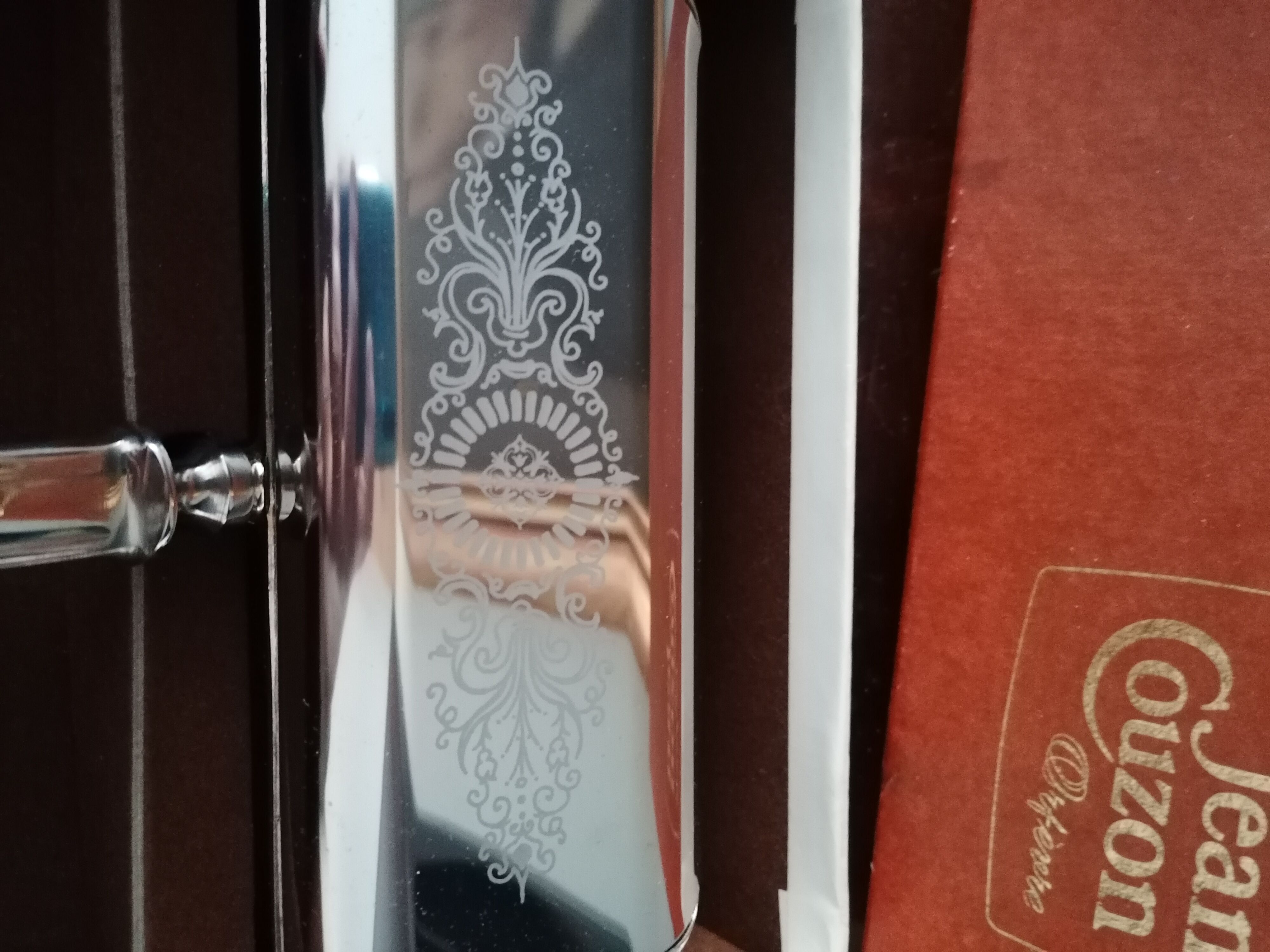 Jean Couzon crumb collector in silvery metal