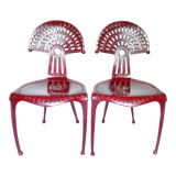 Paire de chaises Oscar par Oscar Tusquets pour Kettal Barcelona vintage