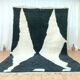 Moroccan wool rug handwoven 2.5x1.5 m