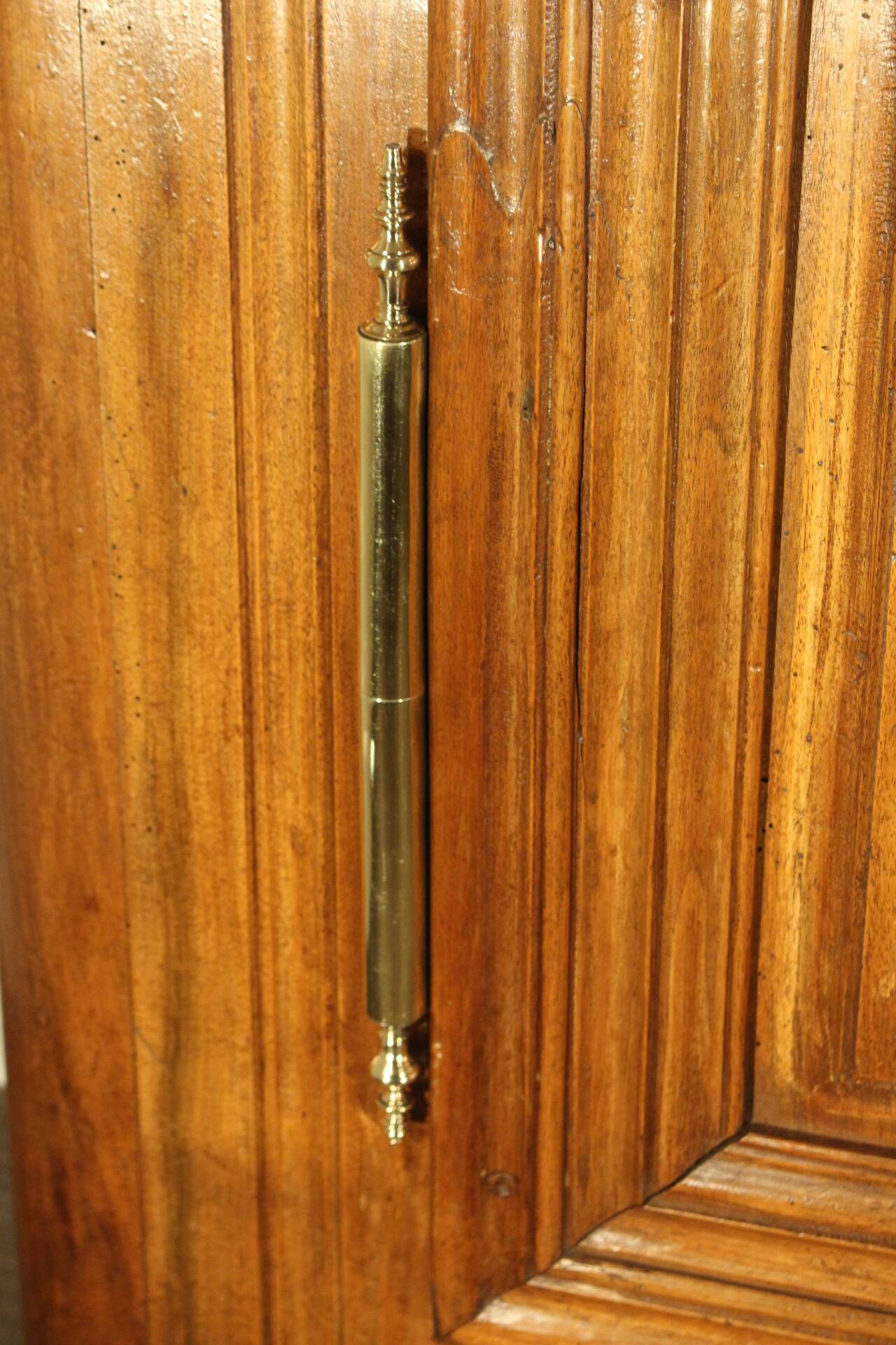 Walnut wardrobe 19th century