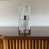Glass table lamp, Fidenza Vetraria Italy 1970s