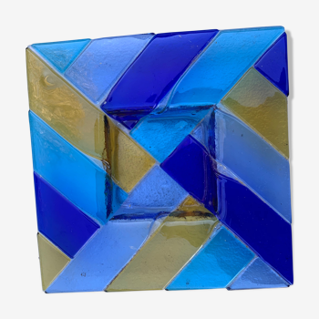 empty pocket mosaiced glass