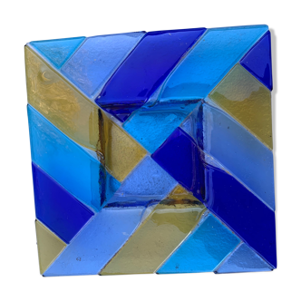 empty pocket mosaiced glass