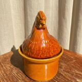 Terrine in a chicken shape