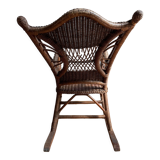 Rocking-chair wicker
