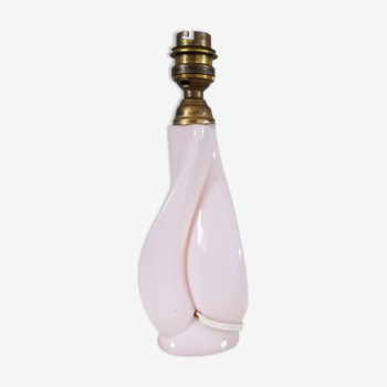Vintage pale pink lamp stone
