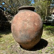 Jarre poterie en terre cuite ancienne 19ème