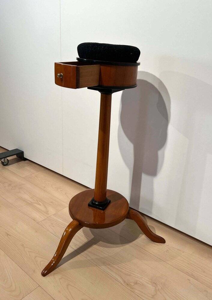 Biedermeier Sewing Stand in Cherrywood, South Germany, 1825