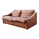Canapé vintage Rolf Benz 2 places en cuir oxblood