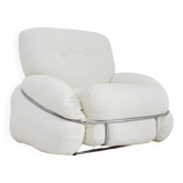 Fauteuil vintage Adriano Piazzesi Okay années 1970 Italie
